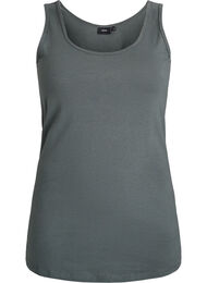 Solid f&auml;rg bas topp i bomull, Gr&ouml;n