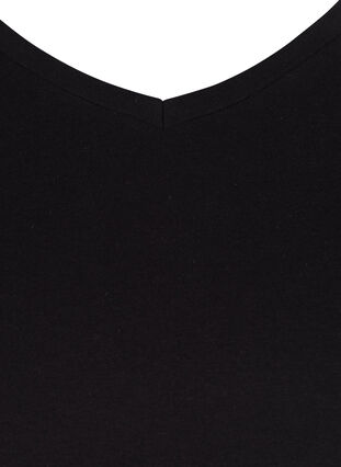Basics T-shirt, Black, Packshot image number 2