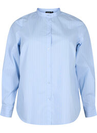 FLASH - kritstrecksrandig skjorta, Light Blue Stripe