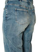 Kiana l&auml;tt slitna jeans med rak passform, Bl&aring;, Packshot image number 3