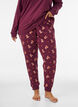 M&ouml;nstrade pyjamasbyxor, R&ouml;d, Model image number 0