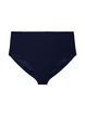 Bikinitrosa med h&ouml;g midja och struktur, Bl&aring;, Packshot image number 0