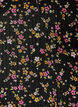 Blomm&ouml;nstrad a-linjeformad tunika, Svart, Packshot image number 2