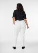 Croppade Maddison-byxor, Vit, Model image number 1
