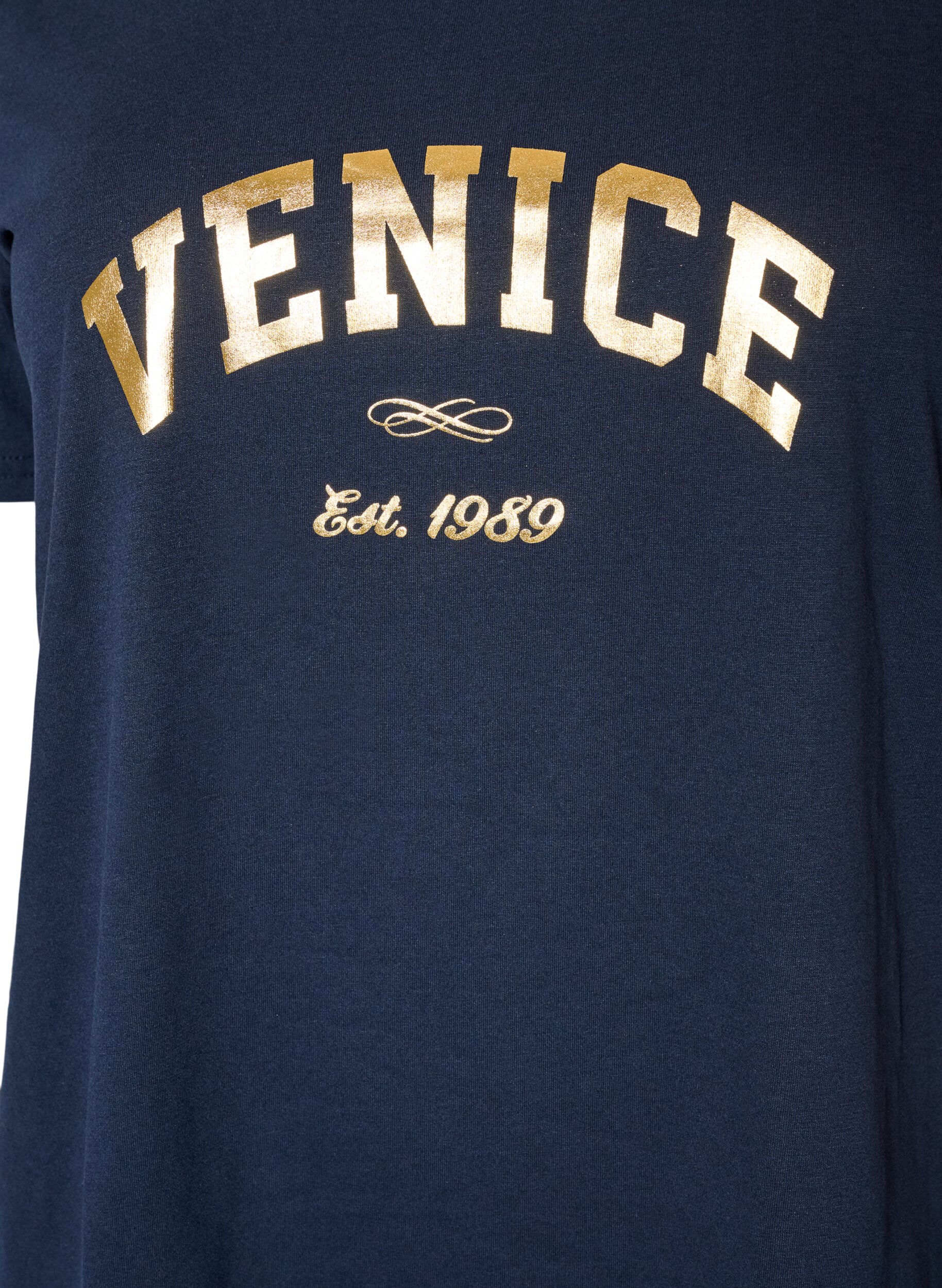 ZizziT-shirt med tryck, 2496, Packshot image number 2