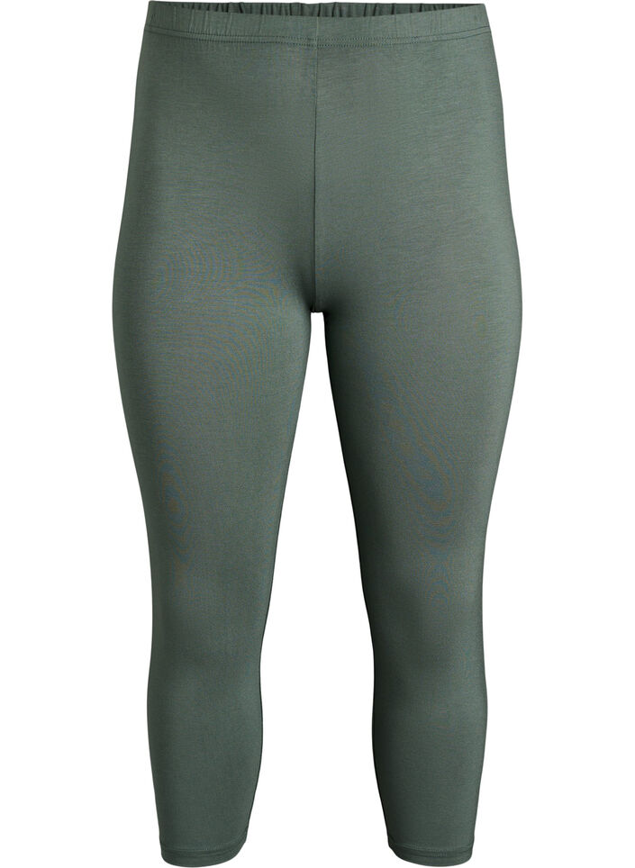 3/4 bas-leggings, Gr&ouml;n, Packshot image number 0