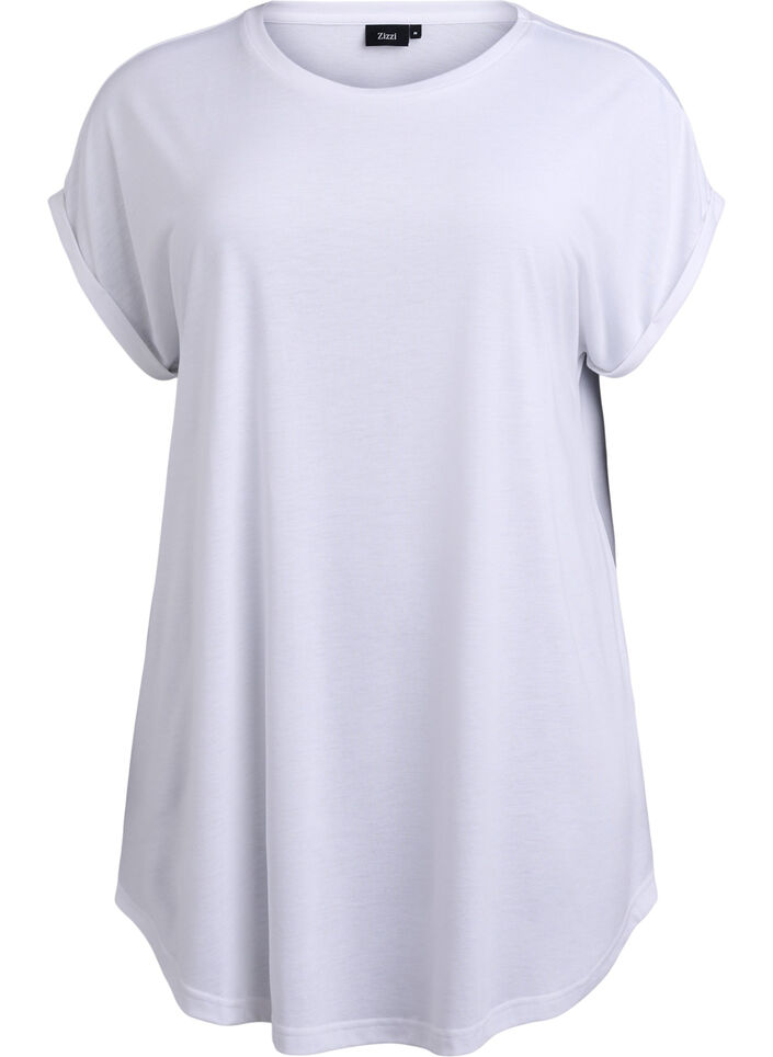 Kort&auml;rmat nattlinne med texttryck, , Packshot image number 0