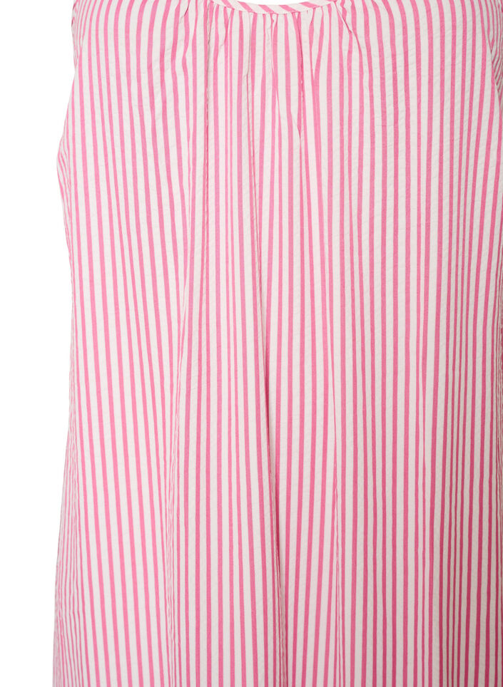 A-linjeformad sommarkl&auml;nning med r&auml;nder, Rosa, Packshot image number 2