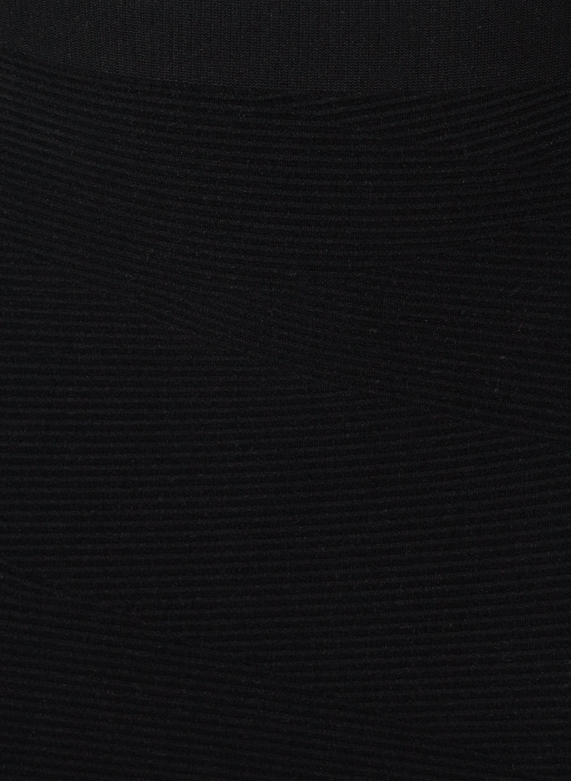 Zizzi Kroppsn&auml;ra kjol utan s&ouml;mmar, Black, Packshot image number 2