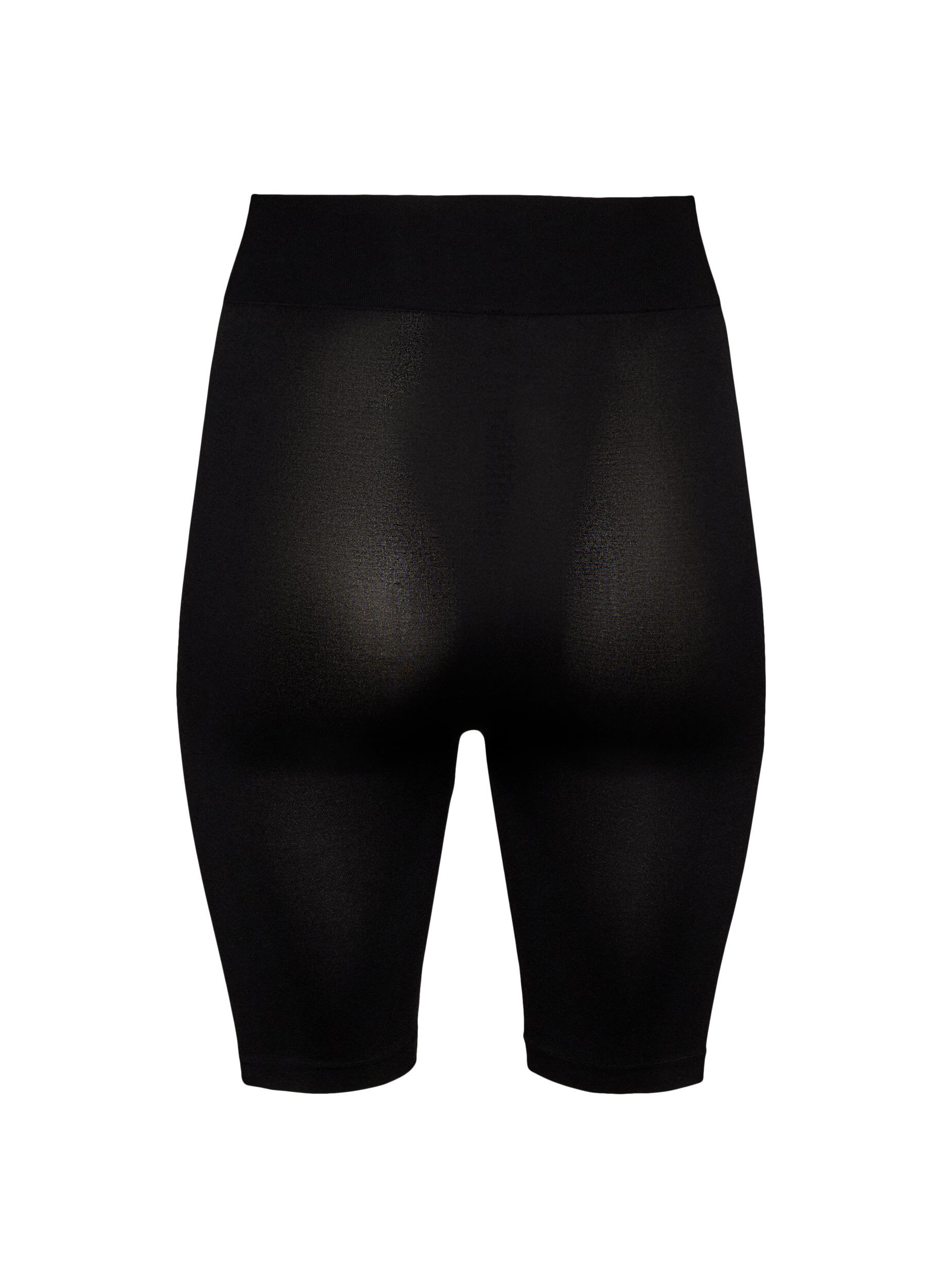ZizziSeamless cykelbyxor, Svart, Packshot image number 1