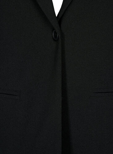 Blazer med fickor, Black, Packshot image number 2