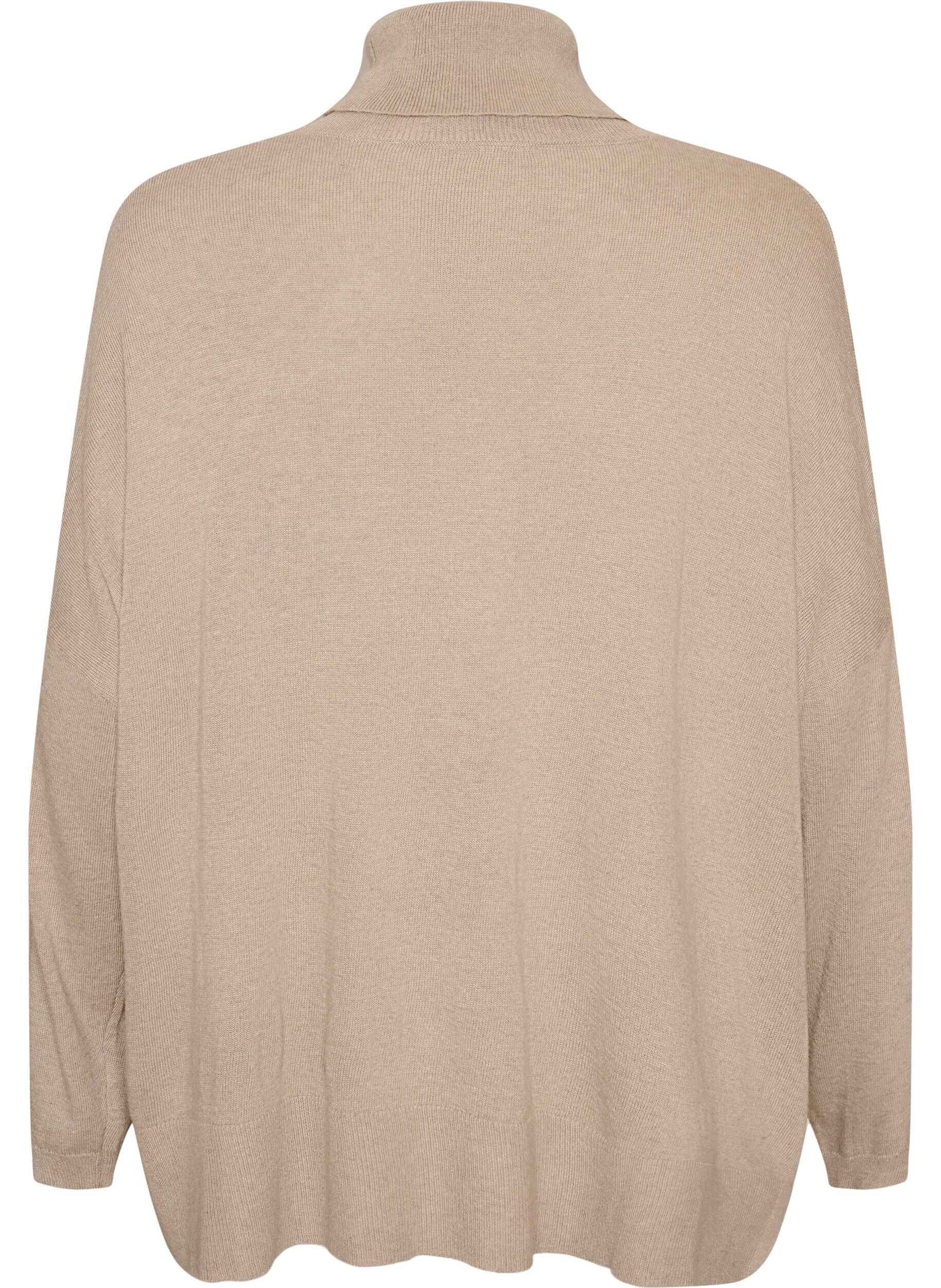 ZizziPolotr&ouml;ja med l&ouml;s passform, Beige, Packshot image number 1