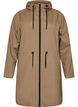 L&auml;ttviktig parkas med huva, Brun, Packshot image number 0
