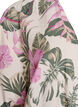 Kimono i viskos med trekvarts&auml;rmar, Vanilla, Packshot image number 2
