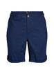 Chino-shorts med fickor, Blå, Packshot image number 0