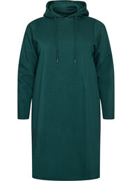 Sweatshirtkl&auml;nning med huva och fickor, 0648