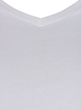 Basics T-shirt , Bright White, Packshot image number 2
