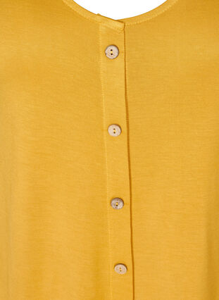 Viskostopp med knappar, Golden Yellow, Packshot image number 2
