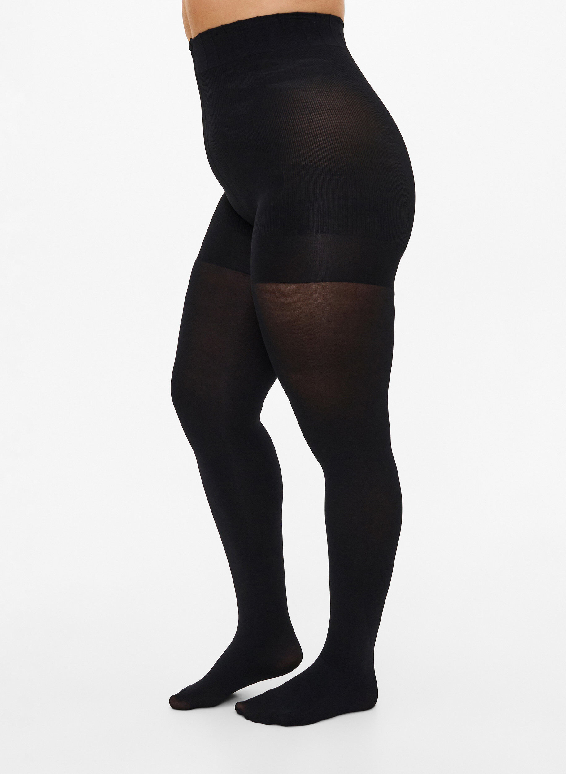 Strumpbyxor i 100 denier med push-up, Svart, Model