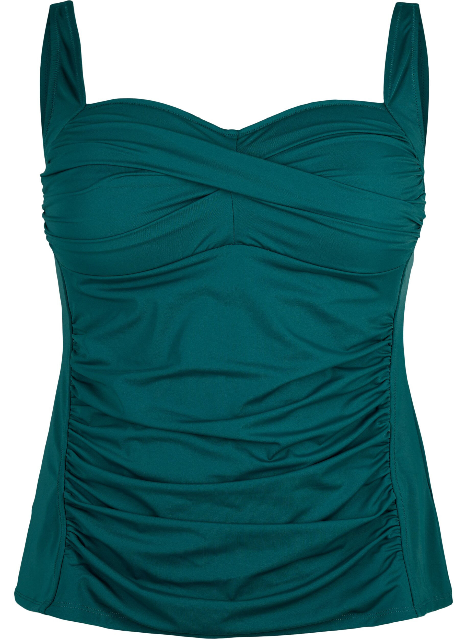 Tankini med drapering