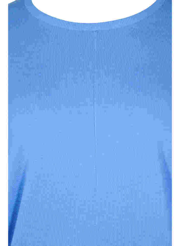 Stickad blus, Ultramarine, Packshot image number 2