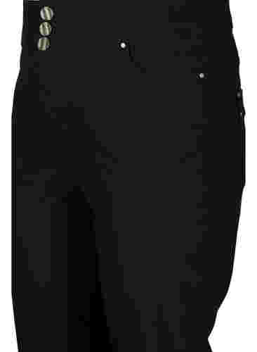 Figurnära knickers med hög midja, Black, Packshot image number 2