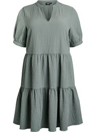 Kort a-linjeformad kl&auml;nning, Gr&ouml;n