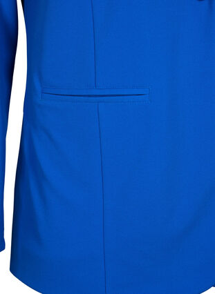 Blazer med fickor, Directoire Blue, Packshot image number 3