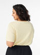 T-shirt med tryck, Gul, Model image number 2