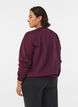 Sweatshirt i tryck, R&ouml;d, Model image number 2