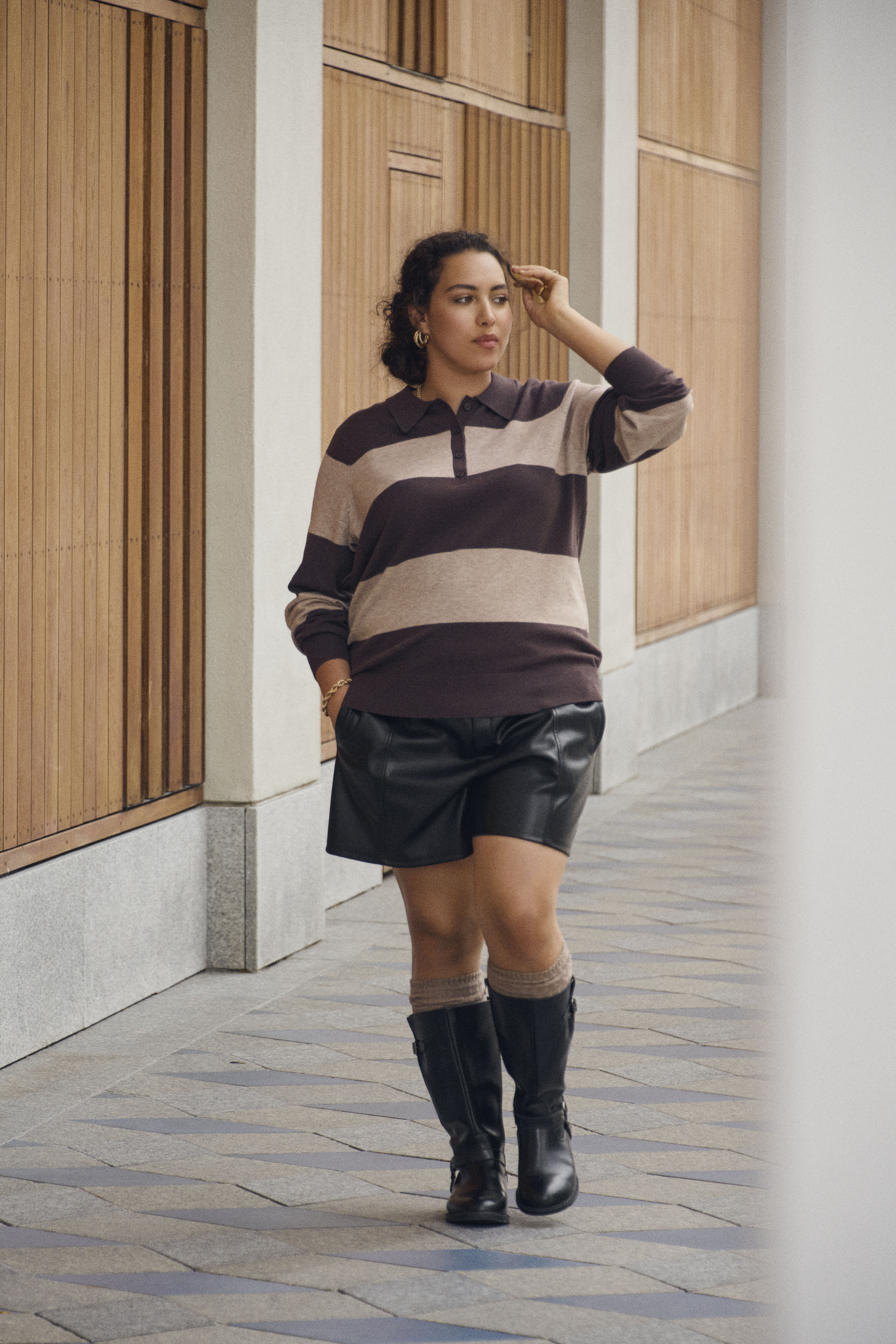 Polo och shorts, , Model