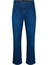 Megan jeans med extra hög midja och normal passform, Dark blue
