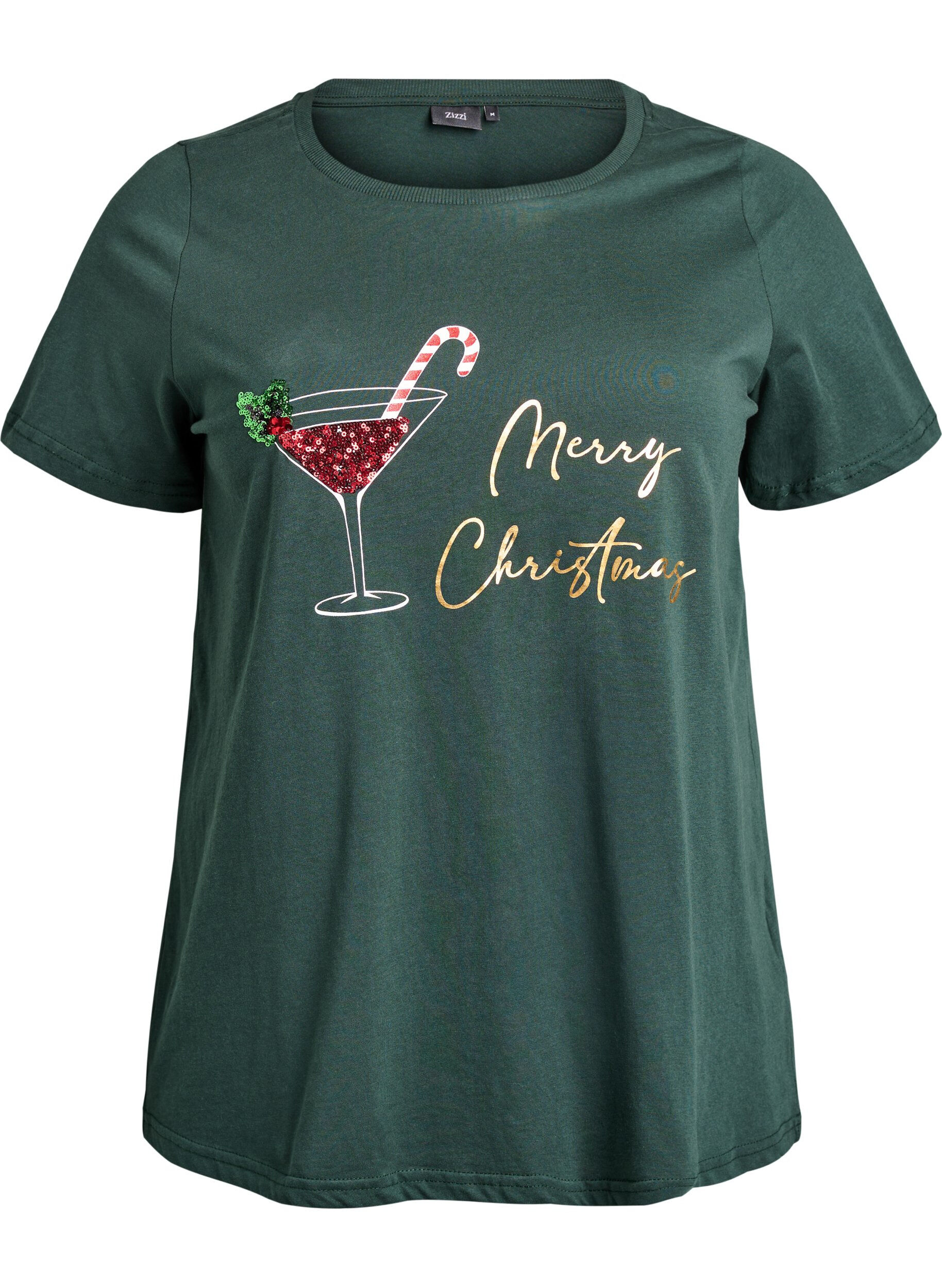 Jul-t-shirt i ekologisk bomull
