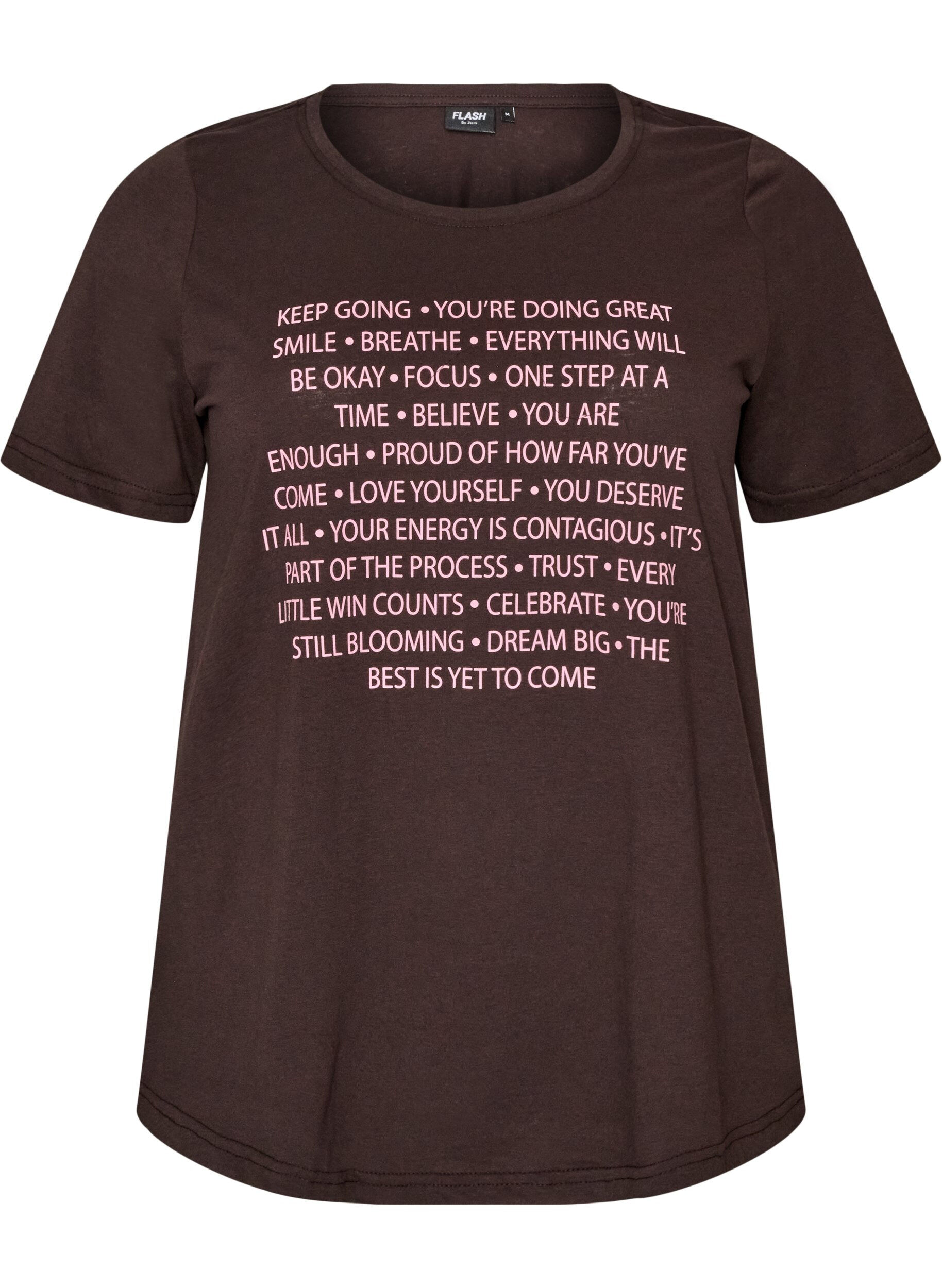 FLASH - T-shirt med tryck
