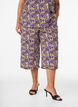 Culottebyxor med tryck, Beige, Model image number 2