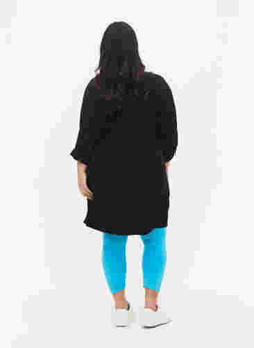 3/4 bas-leggings, Blue Atoll, Model image number 1