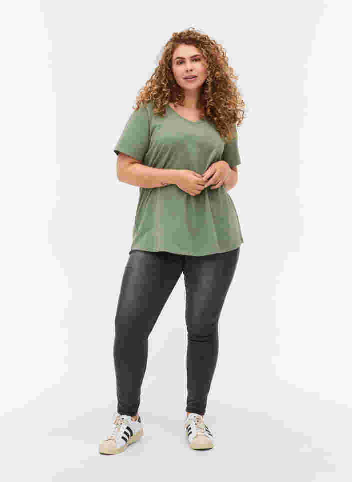 Basis t-shirt, Agave Green, Model image number 2