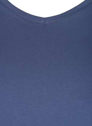 Basics t-shirt, Vintage Indigo, Packshot image number 2