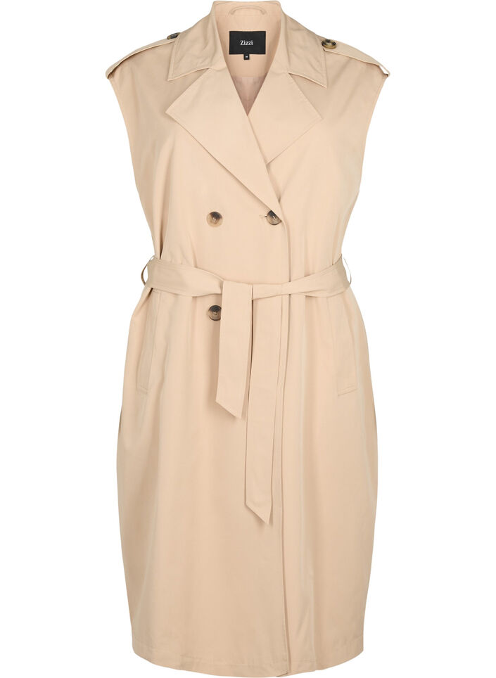 Lång väst med bälte, Nomad, Packshot image number 0