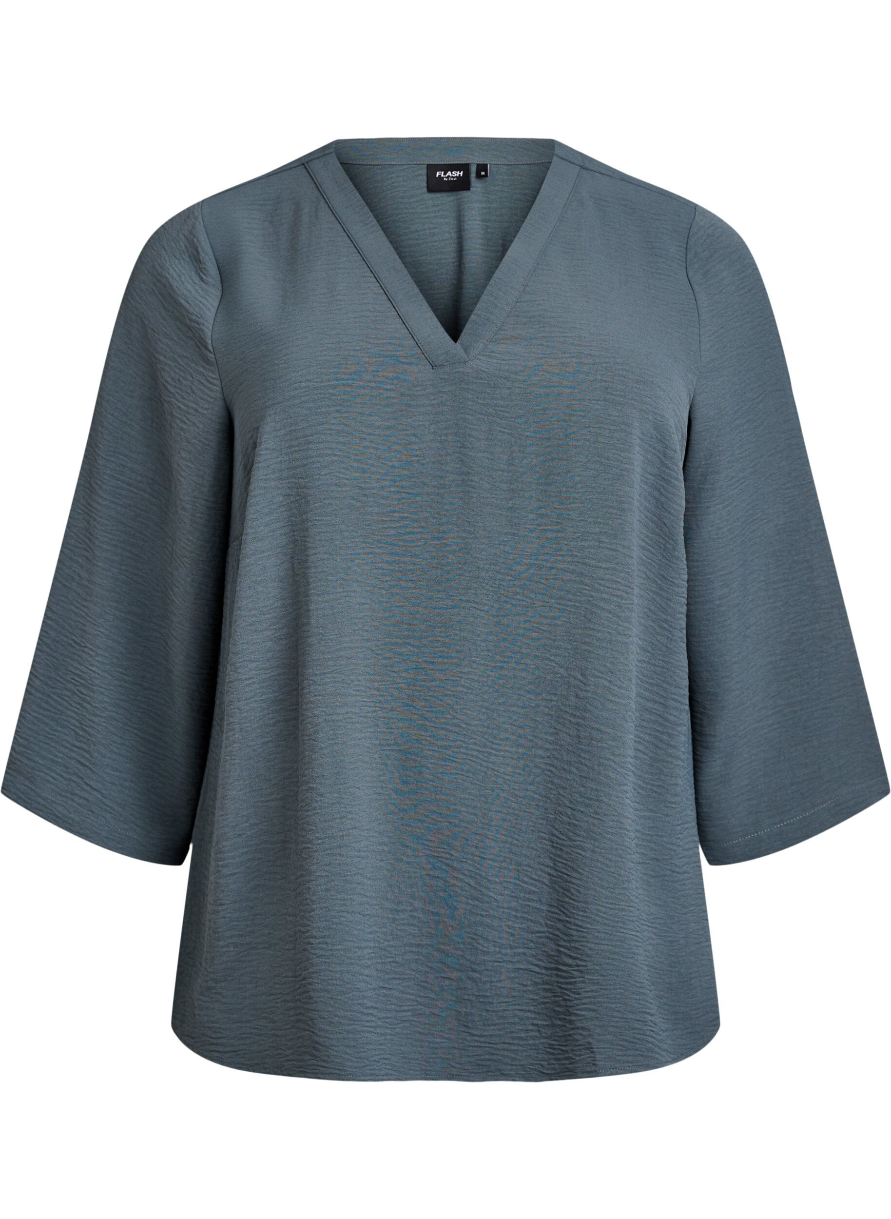 FLASH - Blus med 3/4-&auml;rm
