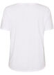 T-shirt med tryck, Vit, Packshot image number 1