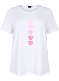 FLASH - T-shirt med tryck, Vit