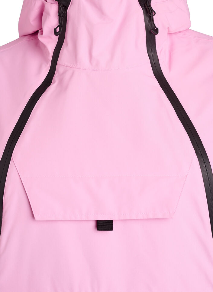 Funktionell skidjacka med huva, Rosa, Packshot image number 2