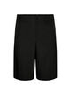 L&ouml;sa Bermudashorts med h&ouml;g midja, Svart, Packshot image number 0