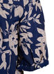Blus med tryck och halvkorta &auml;rmar, Bl&aring;, Packshot image number 3