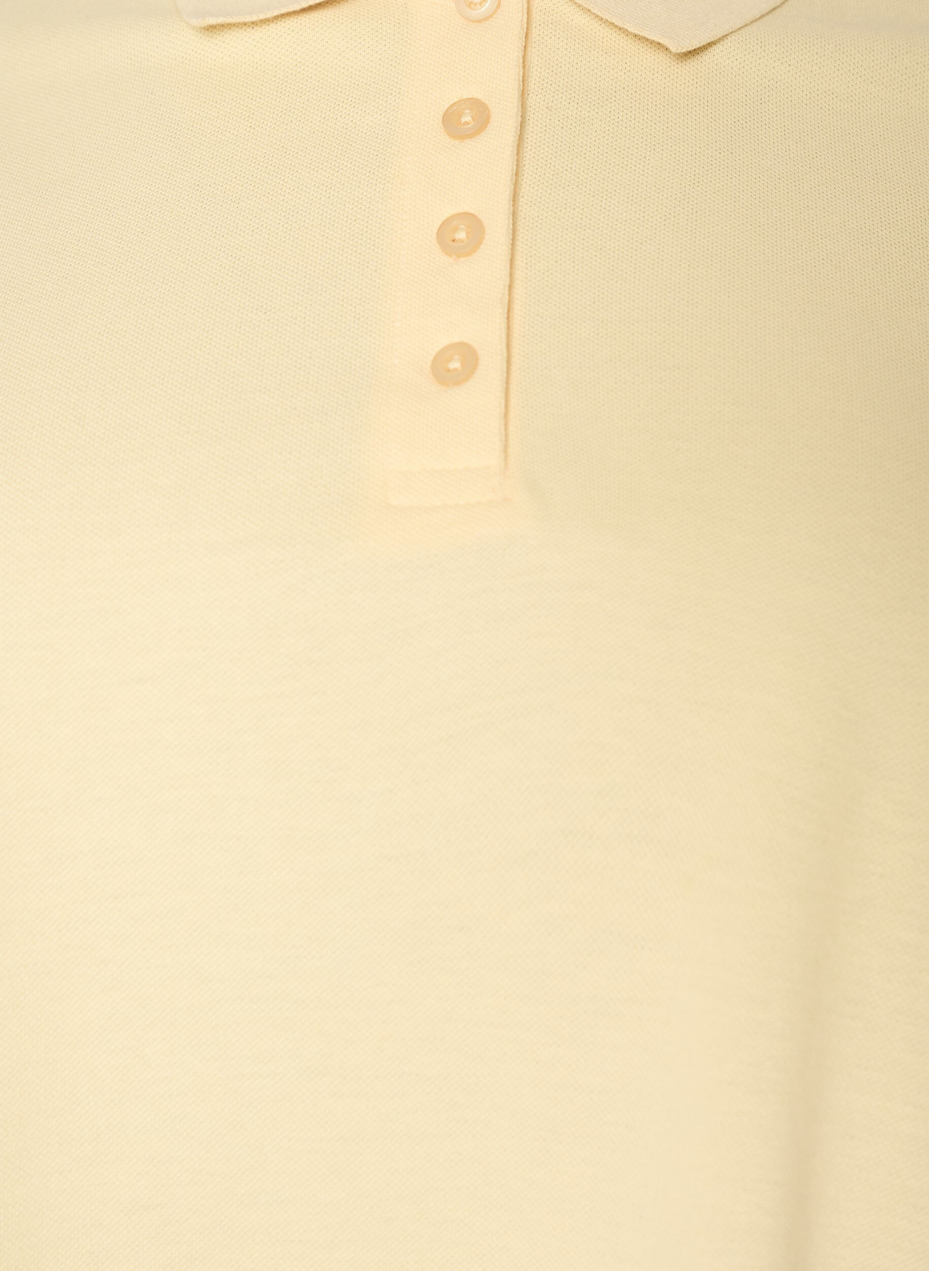 Zizzi Kort&auml;rmad pik&eacute;tr&ouml;ja, Gul, Packshot image number 2