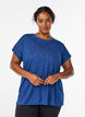 L&ouml;s tr&auml;ningst-shirt med korta &auml;rmar, Bl&aring;, Model image number 0