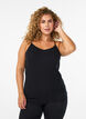 Baslinne i bomull, Svart, Model image number 0
