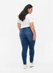 Jeggings med slitna detaljer, Dark blue, Model image number 1