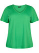 FLASH - T-shirt med v-ringning, Kelly Green, Packshot image number 0